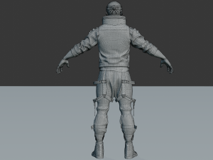 MANCyberPunk Modelo 3D