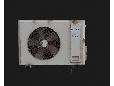 Conditioner GREE Inverter 3D 模型