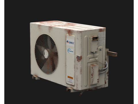 Conditioner GREE Inverter 3D 模型