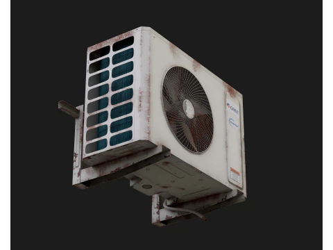 Conditioner GREE Inverter 3D Model