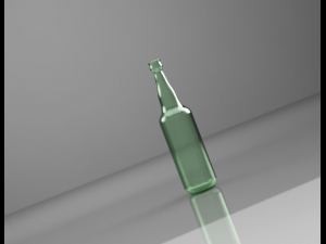 Glass bottle 3D मॉडल