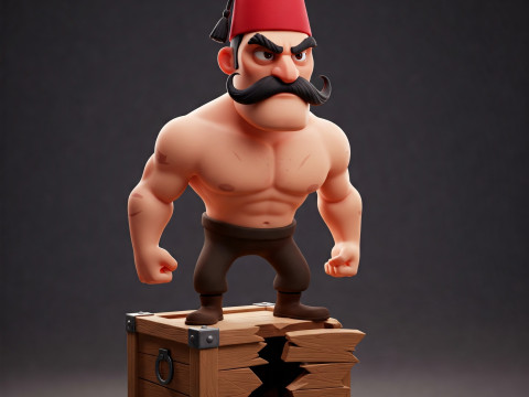 Ottaman 3D-printmodel