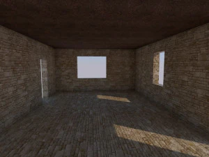 Single Room with Loft Access 3D Model