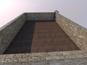 Single Room with Loft Access 3D Model