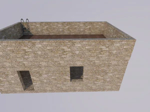Single Room with Loft Access 3D Model
