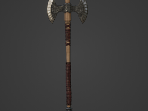 Viking Axe pack PBR Low poly game ready Low-poly 3D 模型