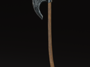 Viking Axe pack PBR Low poly game ready Low-poly 3D 模型