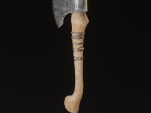 Viking Axe pack PBR Low poly game ready Low-poly 3D 模型