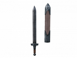 Swords viking pack low poly game ready Low-poly Modelo 3D