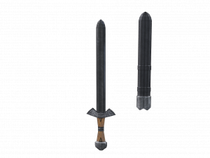 Swords viking pack low poly game ready Low-poly Modelo 3D