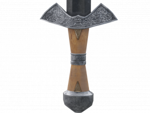 Swords viking pack low poly game ready Low-poly Modelo 3D