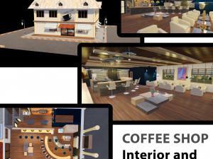 Coffee Shop Modelo 3D