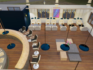 Coffee Shop Modèle 3D