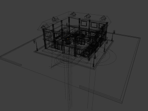 Coffee Shop Modèle 3D