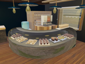 Coffee Shop Modèle 3D