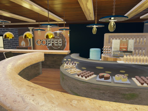 Coffee Shop Modèle 3D
