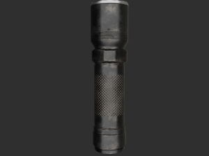 Flashlight for game Model 3D