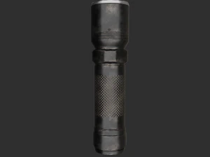 Flashlight for game 3D Model