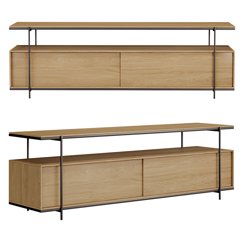 Pierce Media Console 3D-Modell .c4d .max .obj .3ds .fbx .stl .blend 