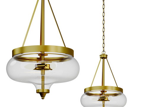 Rella Pendant Chandelier Model 3D