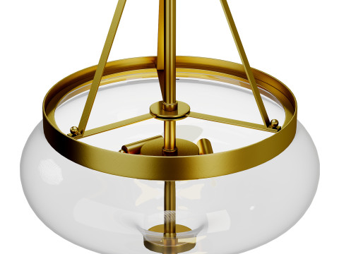 Rella Pendant Chandelier 3Dモデル