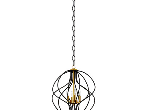 Maxax 4 - Light Unique Geometric Chandelier 3Dモデル