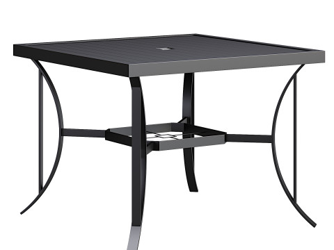 Erommy Dining Table Set 3D Model