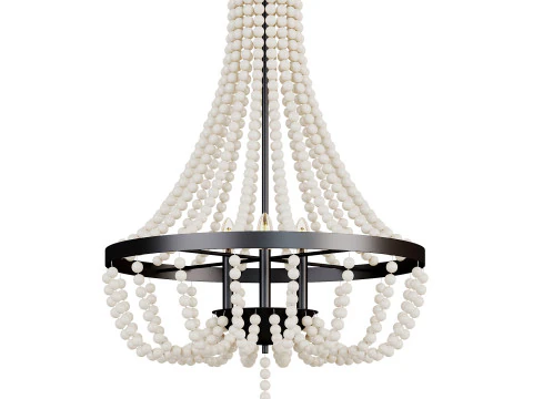 Chichoice Beaded Chandelier 3D Model