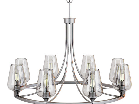 Millennium Lighting Ashford Ring Chandelier Modelo 3D