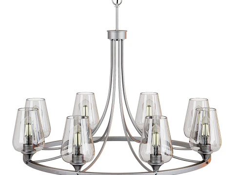 Millennium Lighting Ashford Ring Chandelier 3D Model