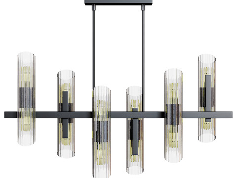 Dainolite Samantha Chandelier Modelo 3D
