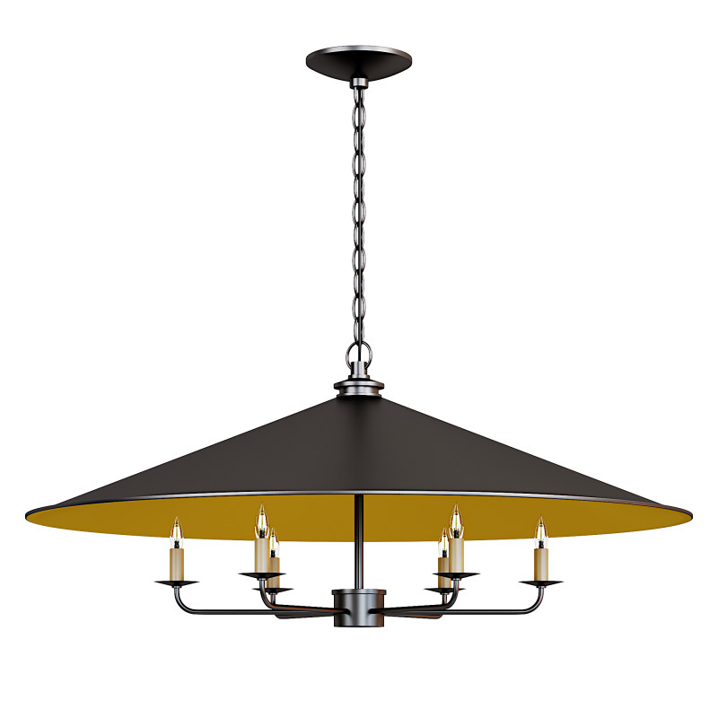 Currey Company Brussels Chandelier 3D 모델 .c4d .max .obj .3ds .fbx .stl .blend