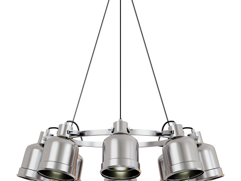 LIAM Pendant Chandelier Modelo 3D