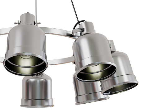LIAM Pendant Chandelier 3D Model