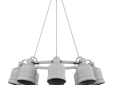 LIAM Pendant Chandelier 3D Model