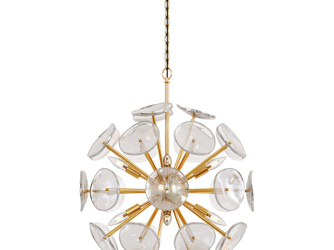 Arvill 8-Lights Modern Sputnik Chandelier Modelo 3D