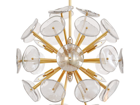 Arvill 8-Lights Modern Sputnik Chandelier Modello 3D