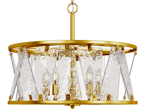 Laia Modern 5-Light Chandelier 3D Model