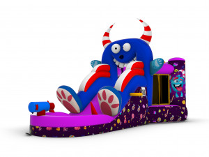 Inflatable Castle for Kids - Sweet Monster 3D Model