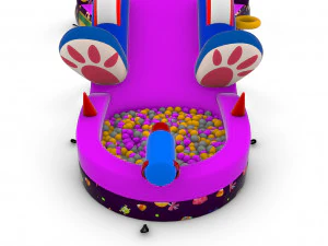 Inflatable Castle for Kids - Sweet Monster 3D Model