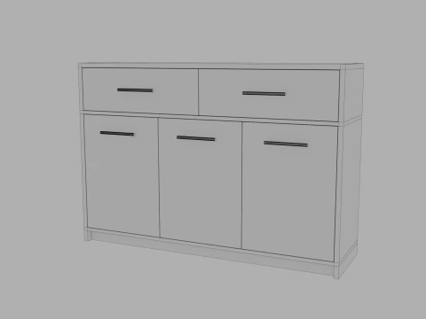 Table furniture hous design 3D Model