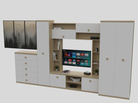 Wall Table furniture hous design 3D मॉडल