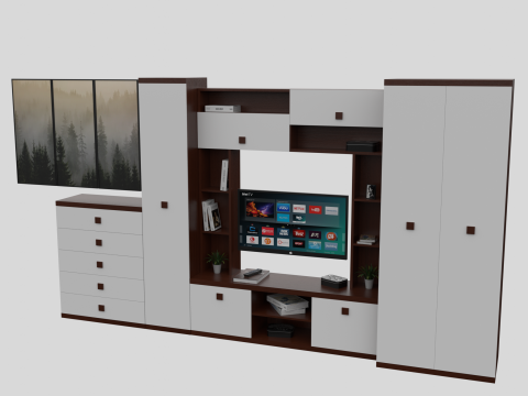 Wall Table furniture hous design 3D मॉडल
