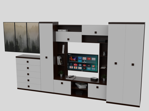 Wall Table furniture hous design 3D मॉडल