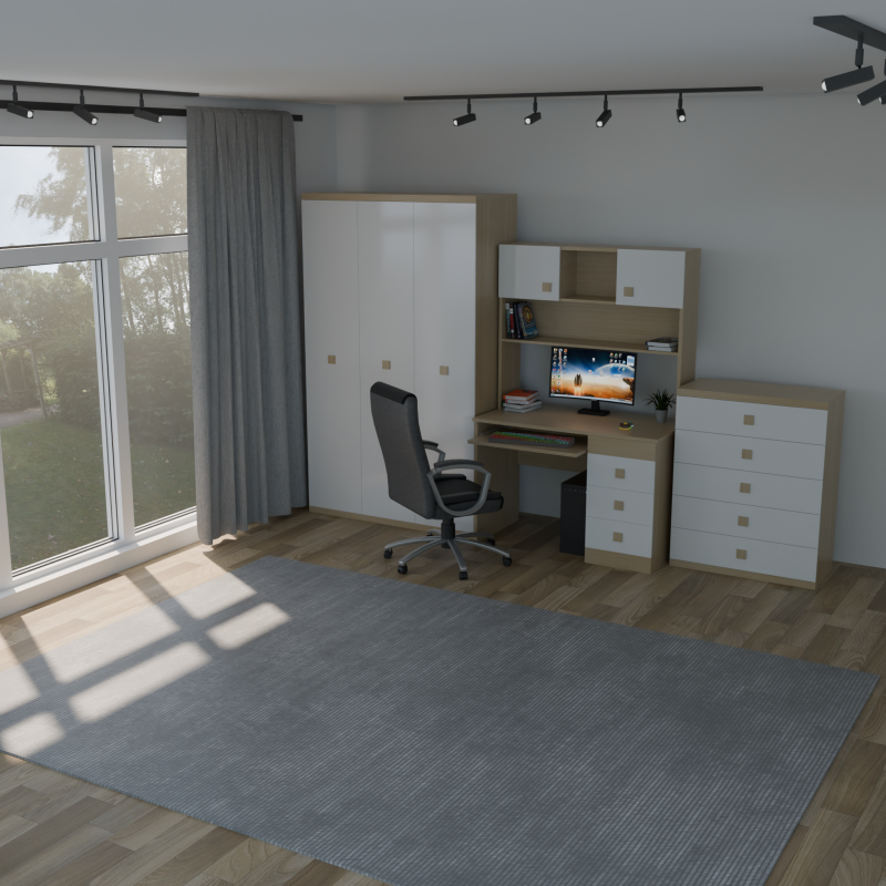 Hous Room design Model 3D .c4d .max .obj .3ds .fbx .stl .blend 