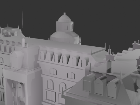 Wayne Manor - Batmans Mansion High-Quality Modelo 3D
