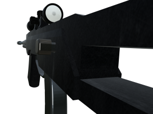 AS VAL Rifle With Scope Low-poly 3D-Modell