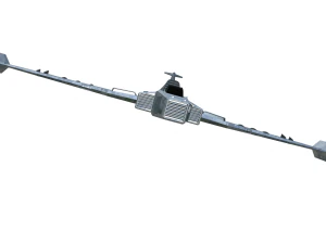 Low Poly Spaceplane Fighter Jet 3D Model