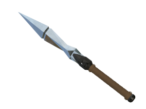 Low Poly Tactical Dagger Knife 3D Model