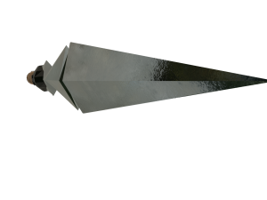 Low Poly Tactical Dagger Knife 3D Model